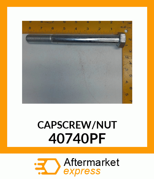 CAPSCREW/NUT 40740PF