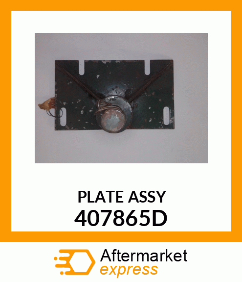 PLATE ASSY 407865D