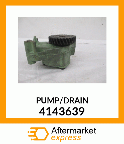 PUMP/DRAIN 4143639