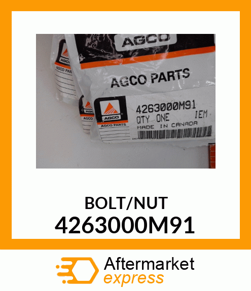 BOLT/NUT 4263000M91