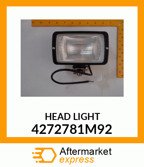 HEADLIGHT 4272781M92