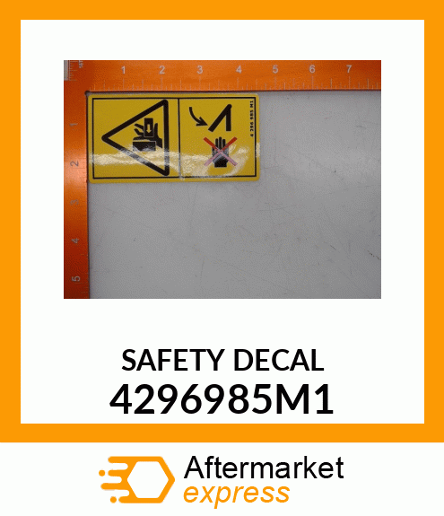 SAFETY_DECAL 4296985M1