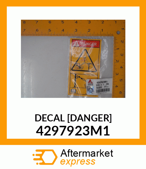 DECAL[DANGER] 4297923M1