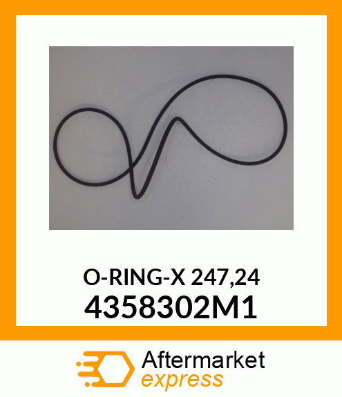 O-RING-X 247,24 4358302M1