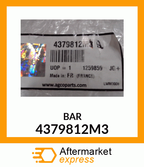 BAR 4379812M3