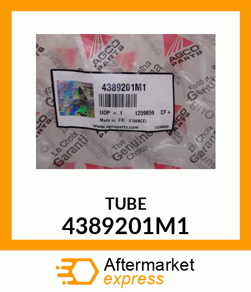 TUBE 4389201M1