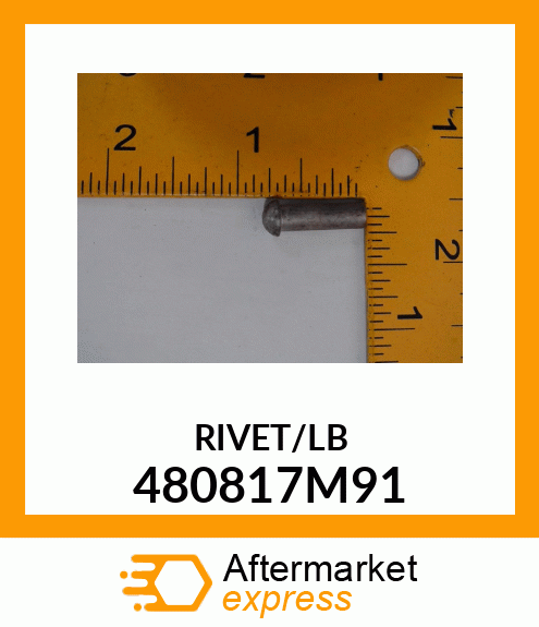 RIVET/LB 480817M91