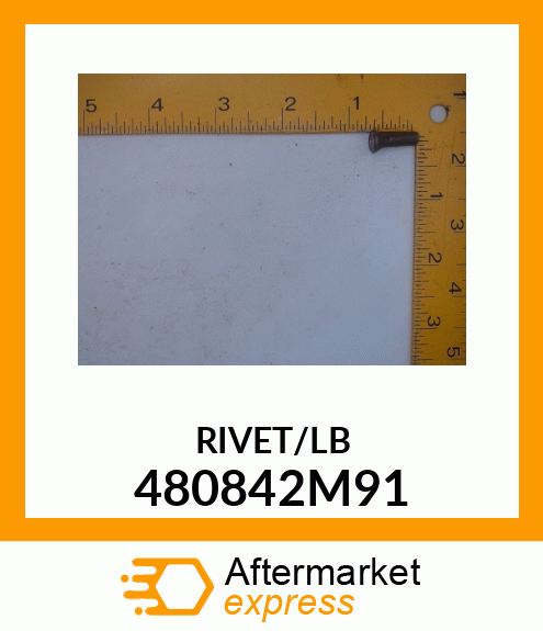 RIVET/1LB 480842M91