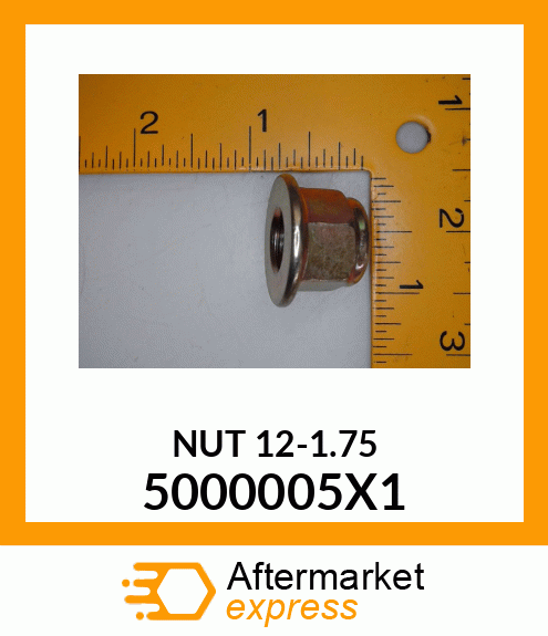 NUT12-1.75 5000005X1