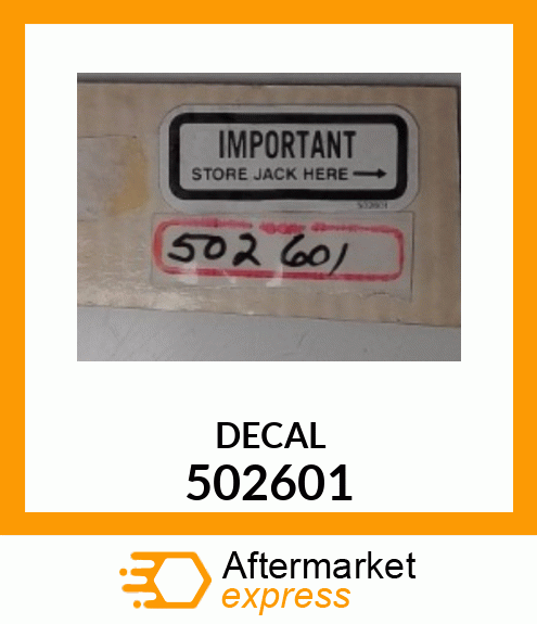 DECAL 502601