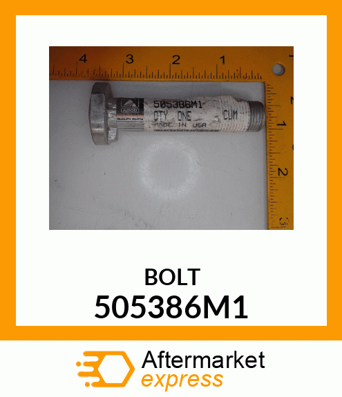 BOLT 505386M1