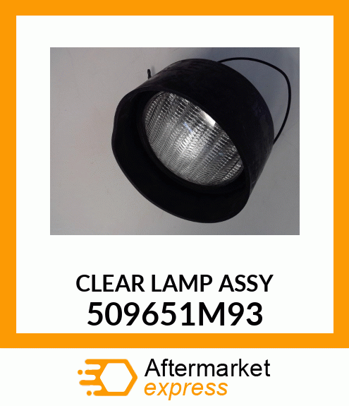 CLEAR LAMP ASSY 509651M93