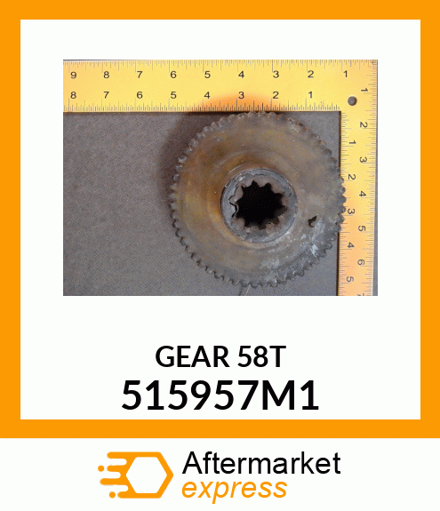 GEAR58TEETH 515957M1