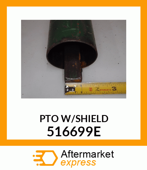 PTO W/SHIELD 516699E