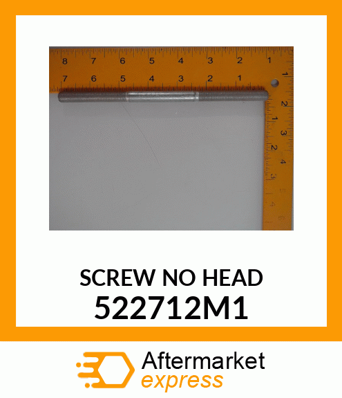 SCREWNOHEAD 522712M1