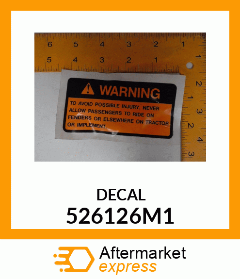 DECAL 526126M1