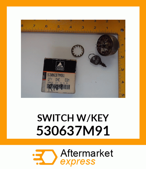 SWITCH W/KEY 530637M91