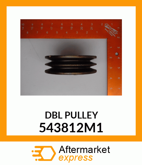 DBL PULLEY 543812M1