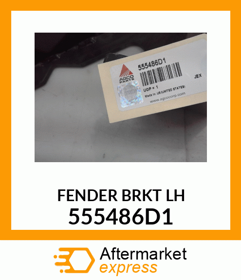 FENDER BRKT LH 555486D1