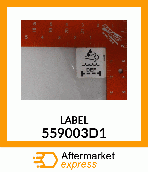 LABEL 559003D1