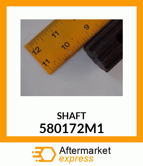 SHAFT 580172M1