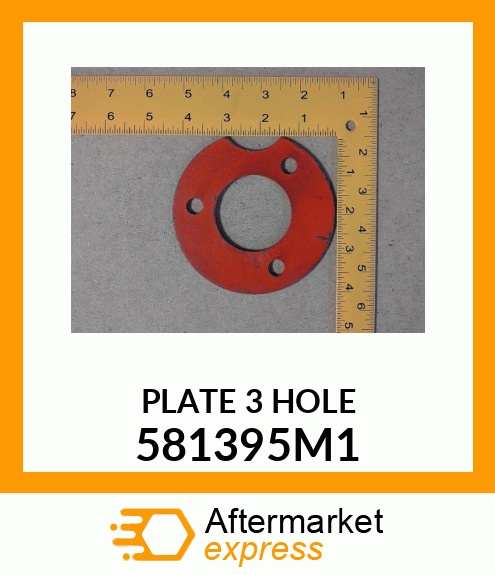 PLATE3HOLE 581395M1