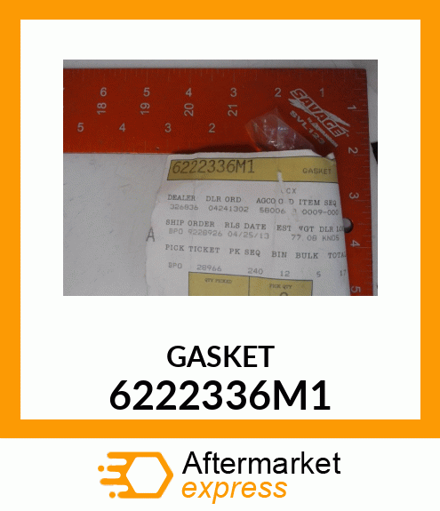 GASKET 6222336M1