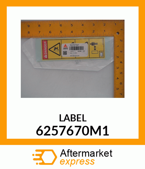 LABEL 6257670M1