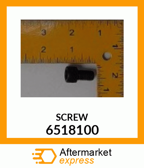 SCREW 6518100