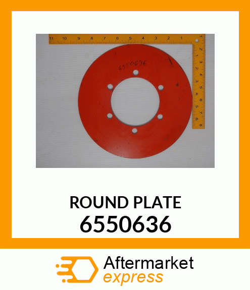 ROUND PLATE 6550636