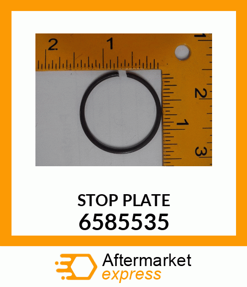 STOP PLATE 6585535