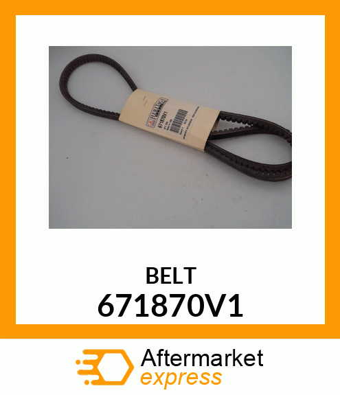 BELT 671870V1