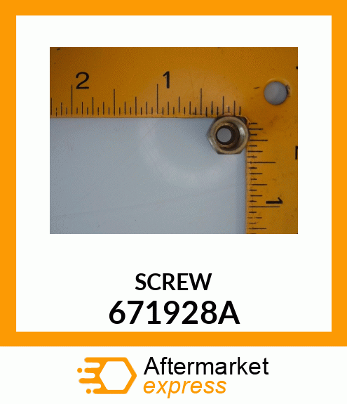 SCREW 671928A