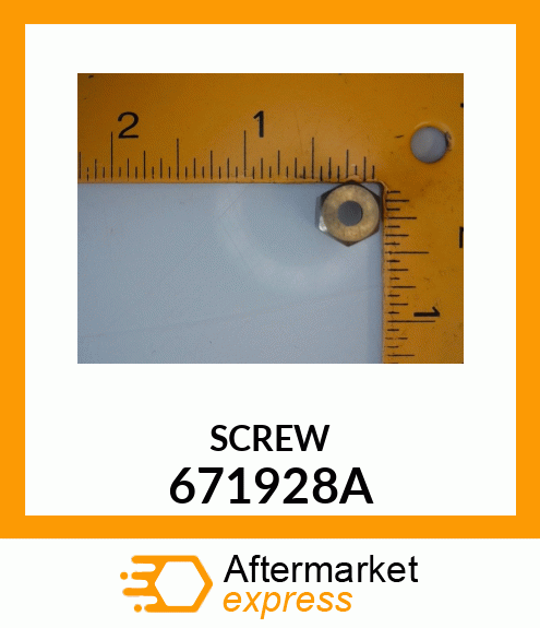 SCREW 671928A