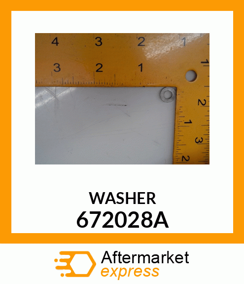 WASHER 672028A