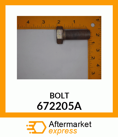 BOLT 672205A