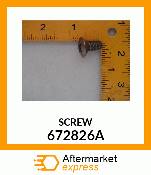 SCREW 672826A