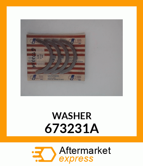 WASHER 673231A