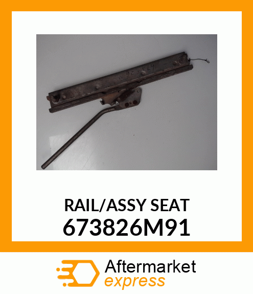 RAIL/ASSY SEAT 673826M91