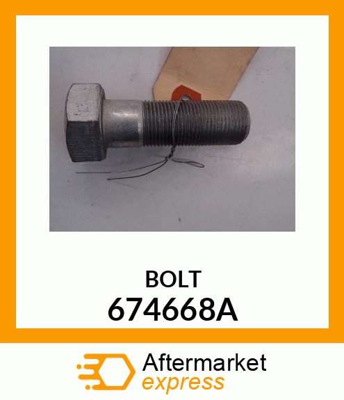 BOLT 674668A