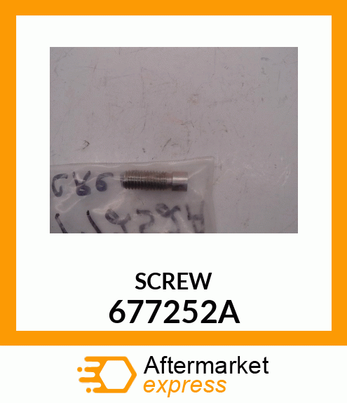 SCREW 677252A