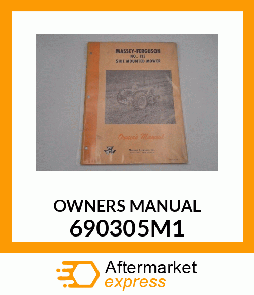 OWNERS MANUAL 690305M1