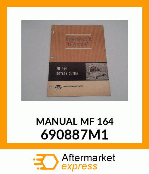 MANUAL MF 164 690887M1