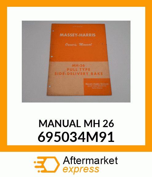 MANUAL MH 26 695034M91