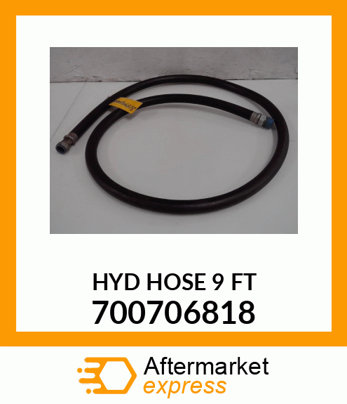 HYD_HOSE_9_FT 700706818