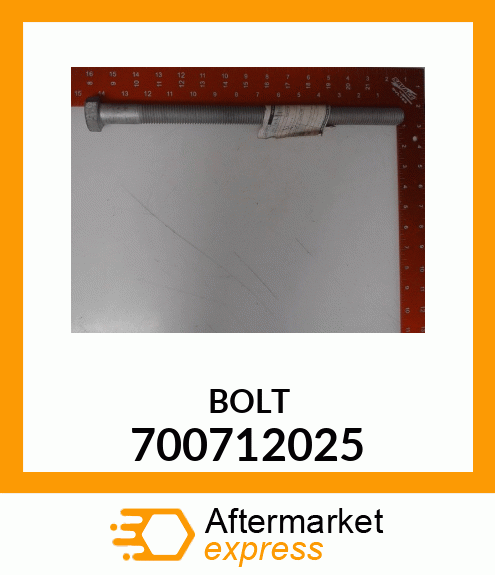 BOLT 700712025