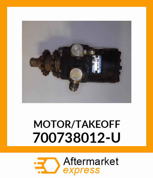 MOTOR/TAKEOFF 700738012-U