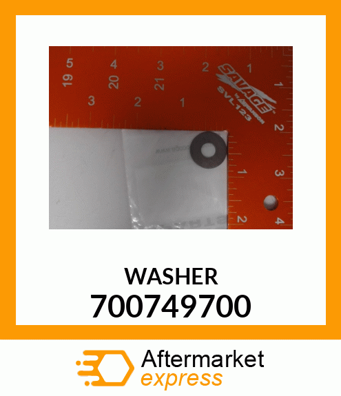 WASHER 700749700