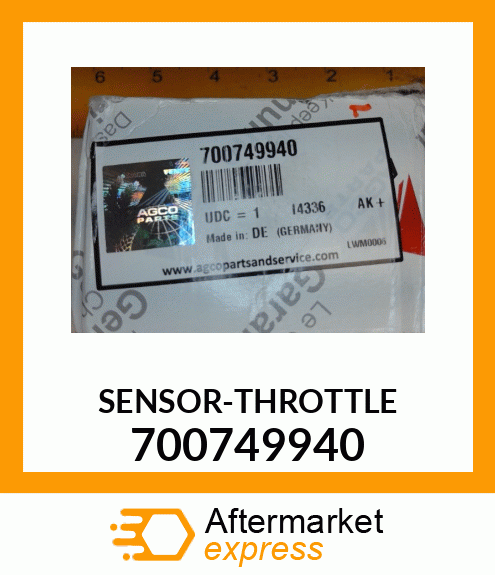 SENSOR-THROTTLE 700749940