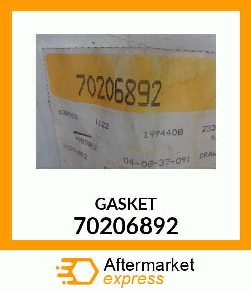 GASKET 70206892